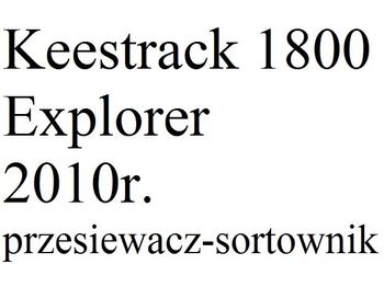 Screener KEESTRACK 1800 Explorer: picture 1