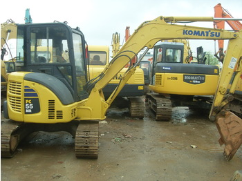 Mini excavator KOMATSU PC55MR: picture 1