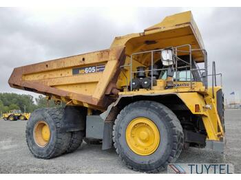 Rigid dumper/ Rock truck Komatsu HD605-7 dump truck mine stone dumper 40 m3 63 Ton: picture 1