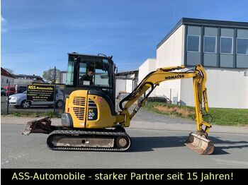 Mini excavator Komatsu PC30MR-3 Minibagger*3+4 Leitung,Schnellwechsler*: picture 1