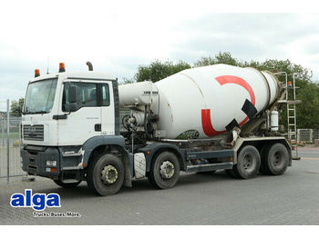Concrete mixer truck MAN 32.360 TGA 8x4, Liebherr 9m³, Klima, Tempomat: picture 1
