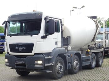 Concrete mixer truck MAN 35.400 8x4 / Stetter 9m³: picture 1