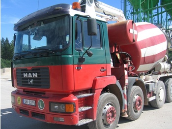 Concrete mixer truck MAN 41.414: picture 1