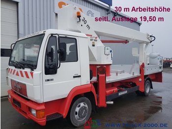 Truck mounted aerial platform MAN 8.163 WUMAG WT300 30m seitl.Auslage 15,50m*: picture 1
