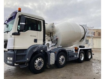 Concrete mixer truck, Truck MAN MAN TGS 33.360: picture 1
