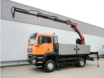 Mobile crane MAN TGA 18.310/4x4 TGA 18.310 4x4 mit Heckkran Palfinger PKG 12001: picture 1