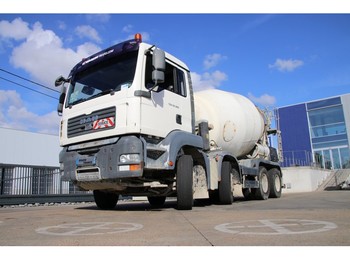 Concrete mixer truck MAN TGA 32.360 BB + Betonmixer: picture 1