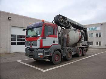 Concrete mixer truck, Truck MAN TGA 35.400: picture 1