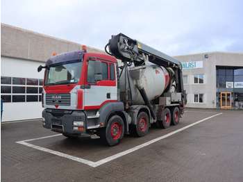 Concrete mixer truck, Concrete pump truck MAN TGA 35.400: picture 1