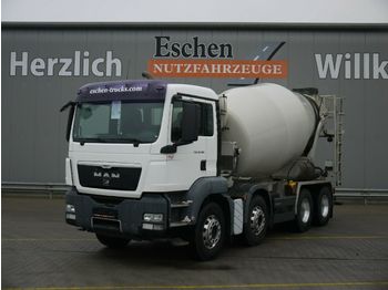 Concrete mixer truck MAN TGS 32.360 BB 9 m³ Stetter, Klima, Automatik: picture 1