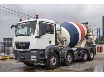 Concrete mixer truck MAN TGS 32.360 BB + BETONMIXER: picture 1