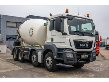 Concrete mixer truck MAN TGS 32.360 BB+E6+MIXER 9M³: picture 2