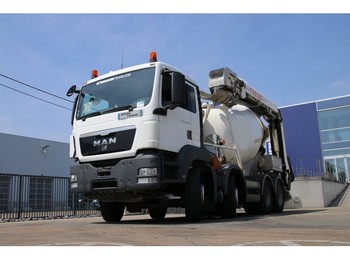 Concrete mixer truck MAN TGS 32.360 + Tapis/Band THEAM: picture 1