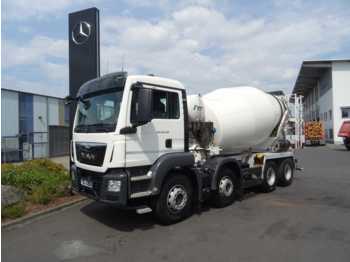 Concrete mixer truck MAN TGS 32.400 8x4 Schwing/Stetter 9m³ Euro 6: picture 1