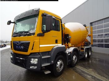 Concrete mixer truck MAN TGS 32.420 8x4 BB Stetter Mischer: picture 1