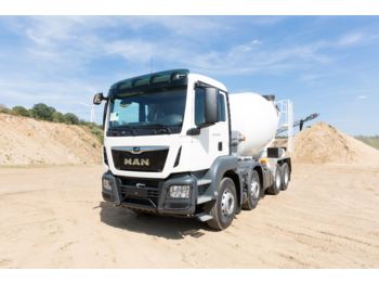 New Concrete mixer truck MAN TGS 32.420 8x4 / Euromix Beton 9m³ / EURO 6: picture 1