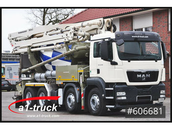 Mixer pump truck MAN TGS 35.360BB Putzmeister 24-3 Roto Liebherr 7m³: picture 1