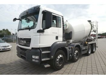 Concrete mixer truck MAN TG-S 32.400 8x4 BB Betonmischer Stetter 9FHC  40: picture 1