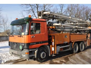 Concrete pump truck Mercedes-Benz 2635 6x4 / Putzmeister 36m / Klima: picture 1
