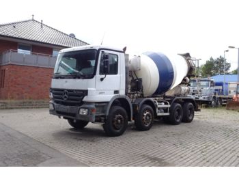 Concrete mixer truck Mercedes-Benz 3241 8x4 / Baryval 9m³: picture 1