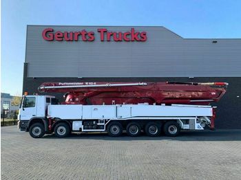 Concrete pump truck, Truck Mercedes-Benz 6560 ACTROS 12X6 WITH 62 METER PUTZMEISTER CONCR: picture 1