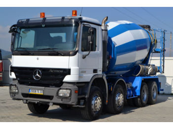 Concrete mixer truck Mercedes-Benz Actros 3236 Betonmischer * 8x4 * Top Zustand!: picture 1