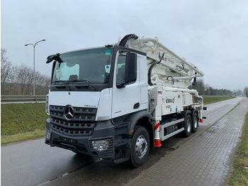 Concrete pump truck, Truck Mercedes-Benz Arocs 2840 6x4 CIFA K 40 M CARBOTECH: picture 1