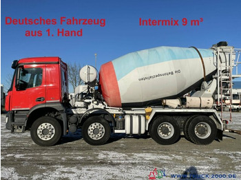 Concrete mixer truck Mercedes-Benz Arocs 3240 8x4 Putzmeister 9m³ 1.Hand Intermix: picture 1