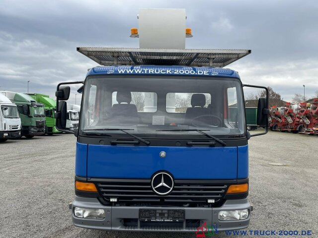 Truck mounted aerial platform Mercedes-Benz Atego 815 Bison TKA 26m Arbeitshöhe 18m seitlich: picture 2