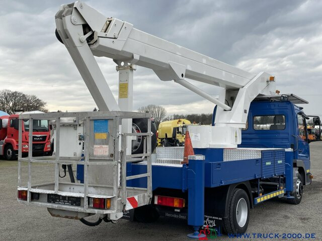 Truck mounted aerial platform Mercedes-Benz Atego 815 Bison TKA 26m Arbeitshöhe 18m seitlich: picture 15