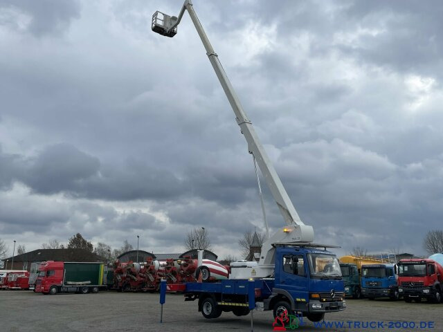 Truck mounted aerial platform Mercedes-Benz Atego 815 Bison TKA 26m Arbeitshöhe 18m seitlich: picture 9