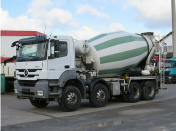 Concrete mixer truck Mercedes-Benz Axor 3240 B 8x4 Betonmischer Stetter 9m³: picture 1