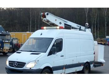 Truck mounted aerial platform, Panel van Mercedes-Benz Sprinter 515 CDI Versalift 14 mts boom lift van: picture 1