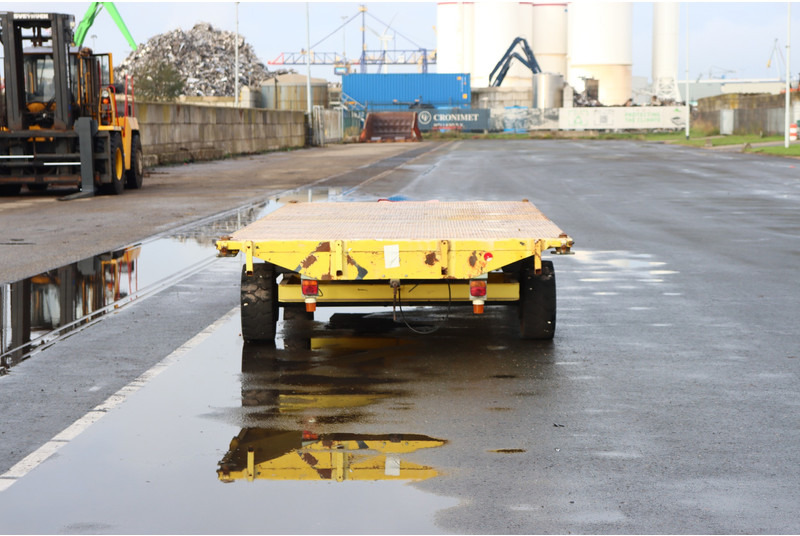 Construction machinery Miloco trailer 20ft container chassis