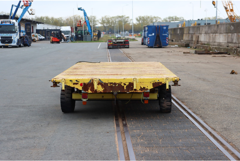 Construction machinery Miloco trailer 20ft container chassis