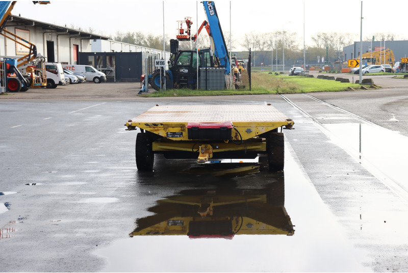 Construction machinery Miloco trailer 20ft container chassis