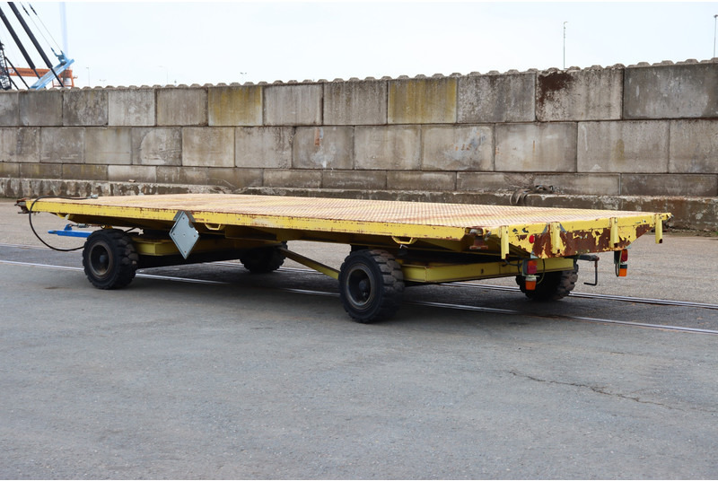 Construction machinery Miloco trailer 20ft container chassis