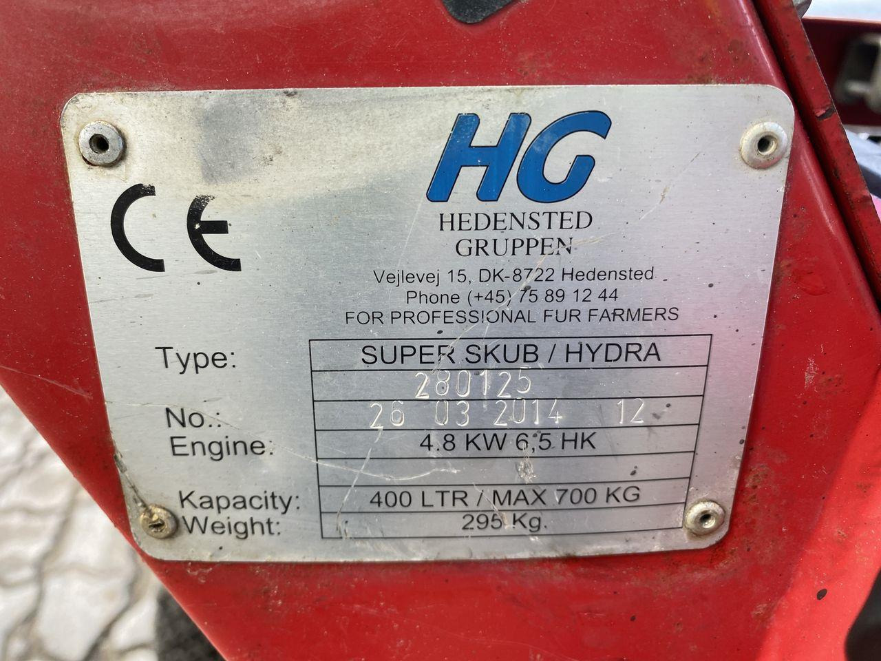 Mini dumper Superskub motorbør