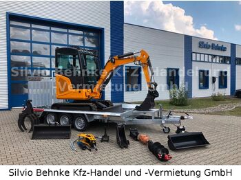 BK2800ASR inkl. Anhänger *ZUBEHÖR*YANMAR*KABINE*  - mini excavator