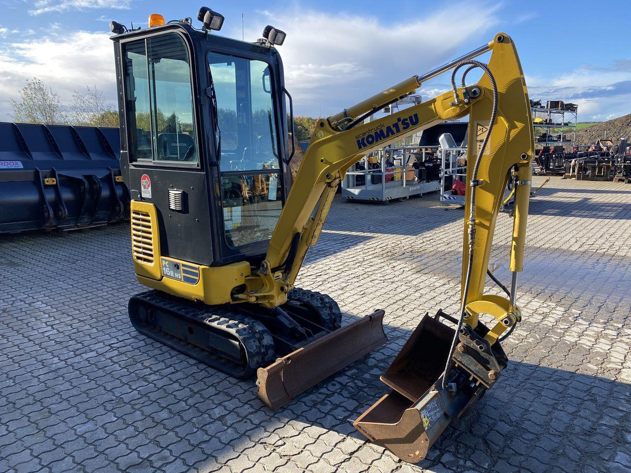 Mini excavator Komatsu PC16R-3HS