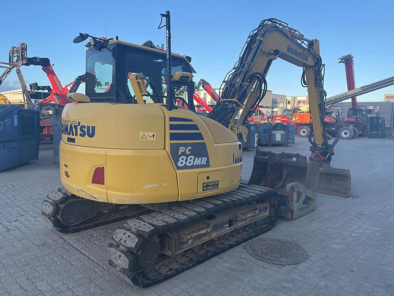Mini excavator Komatsu PC88MR-10
