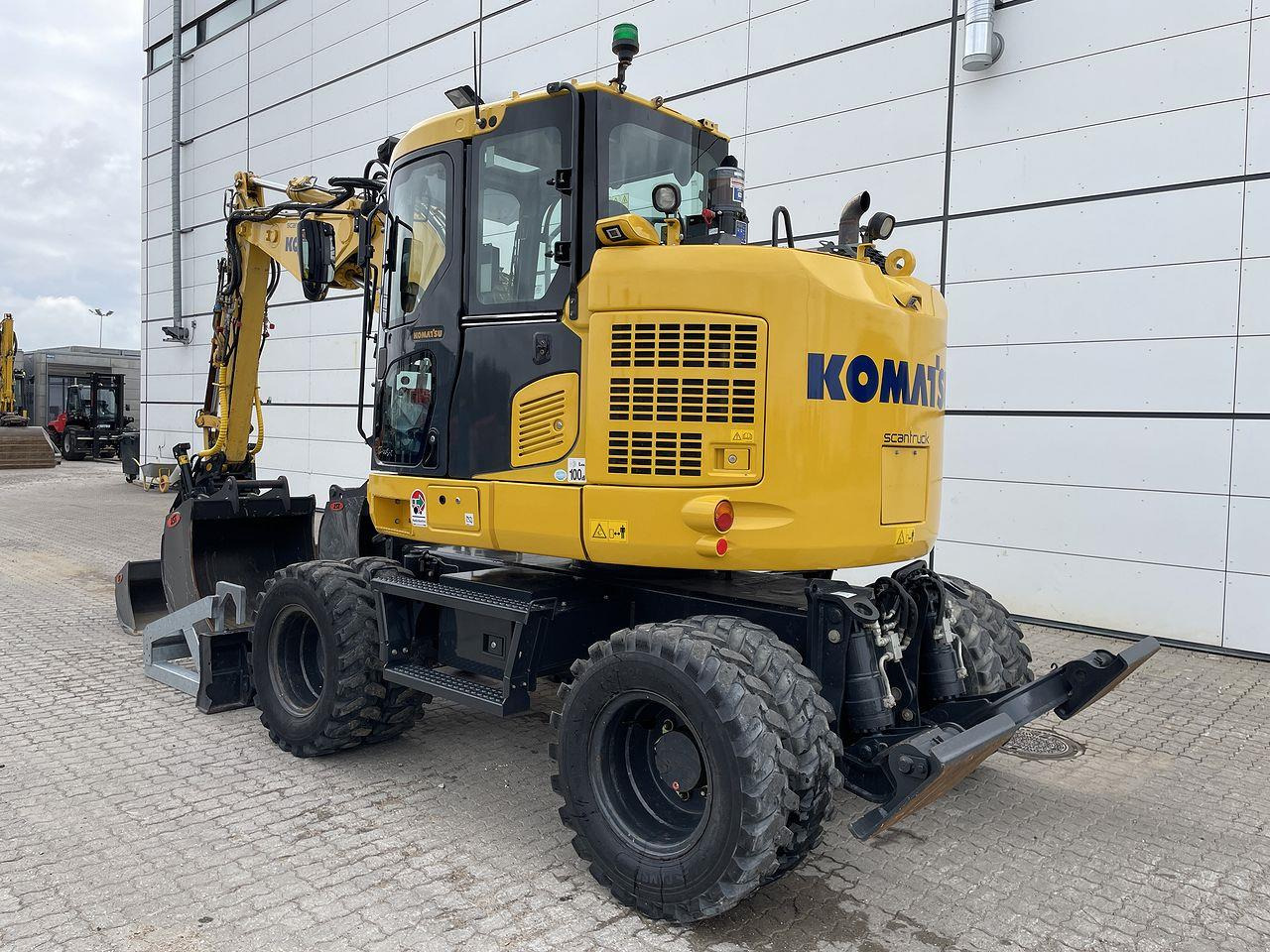 Mini excavator Komatsu PW118MR-11