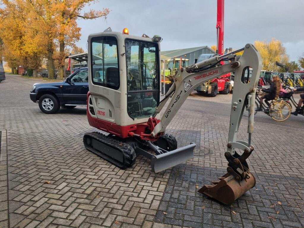Mini excavator TAKEUCHI TB216 minidigger