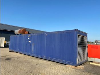 Generator set Mitsubishi S16NPTA Leroy Somer 1250 kVA Silent generatorset in 40 ft container: picture 1