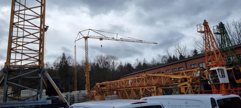 Mobile crane Spierings Auto- Turmdrehkran Gittermast SK345-AT3