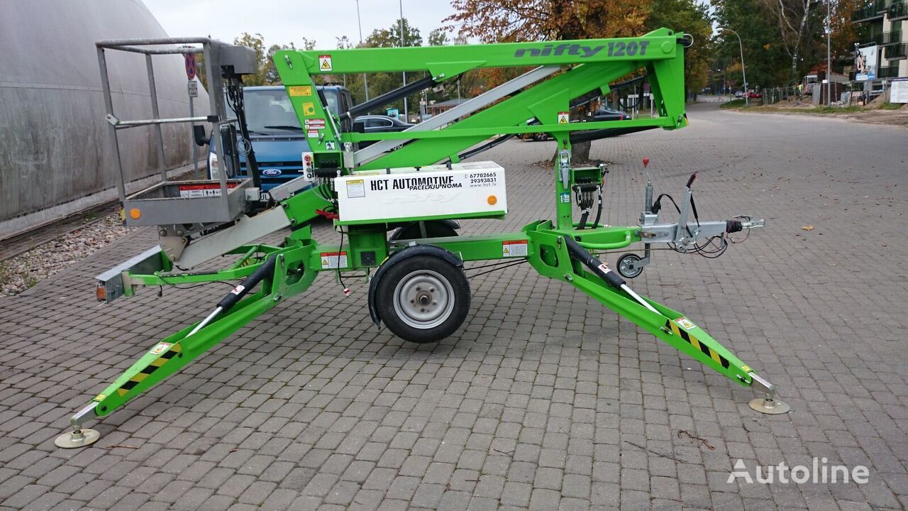 Articulated boom, Trailer mounted boom lift NIFTYLIFT N120T: picture 3