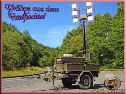Lighting tower, Trailer Nencki Flutlichtanlage 12,5KW Stromaggregat Army: picture 15