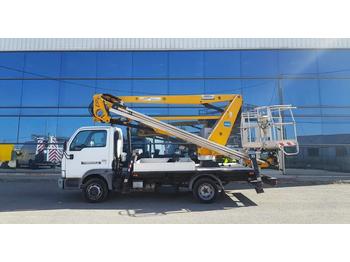 Truck mounted aerial platform Nissan cabstar oilandsteel 21m versalift-france elevateur: picture 1