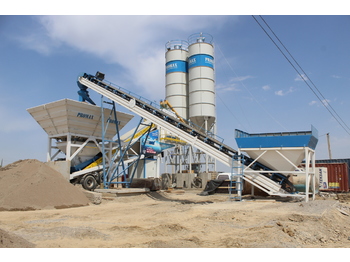 New Concrete plant PROMAX Mobile Batching Plant M100-TWN (100m3/h): picture 1