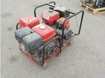 Generator set Pallet of Assorted Petrol Generator (2 of) / Generador: picture 1